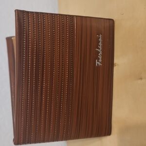 Men's Brown and Black Wallet, New